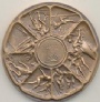 Pins-Nlmrken-Medaljer Medallic Art Company Lake Placid XIII Olympic Games 1980 Medal Marcel Jovine