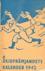 Lngdskidkning - Cross Country skiing Svensk Skidkalender 1942