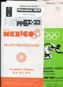 Biljetter - Tickets Folder Olympiaden Mnchen 1972
