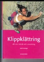 Klttersport - Climbing  Klippklttring