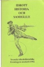 rsbcker - Yearbooks Idrott historia och samhlle 1982