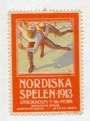 Samlarbilder Brevmrke Nordiska Spelen 1913