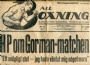 Tidskrifter & rsbcker - Periodicals All Boxning Nr 71 - 19 september 1927