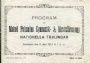 Programblad - Programmes Program Nationella Tvlingar 1913