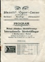 Friidrott - Athletics Program Internationella idrotttflingar 10-11 juni 1909