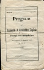 Programblad - Programmes Program Brottnings- och lpningstvlingar 1908