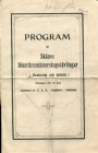 ldre programblad - Programs pre 1913 Sknes Distriksmsterskap Brottning & Atletik 1909