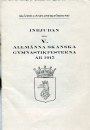 ldre programblad - Programs pre 1913 Inbjudan till V. allmnna sknska gymnastikfesterna r 1915