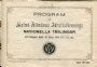 ldre programblad - Programs pre 1913 Nationella tvlingar i allmn idrott 1913