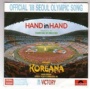 Musik-CD-Vinyl-Noter Hand in hand Offical 1988 Seoul Olympic song